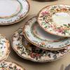 Antique Dinner Plate Series Vintage Furniture Trays Landscape Sticker Creative DIY Journal Material Collage Stationery