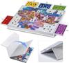 Portable Felt Puzzle Board with Stand Lid & 5 Drawers for Kids