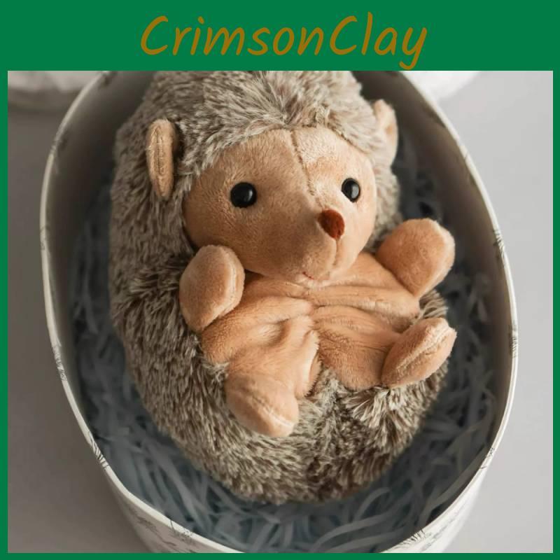 Dilly Dudu Hedgehog Plush Toy For Baby Infants Soft Short Plush Gift For Newborns