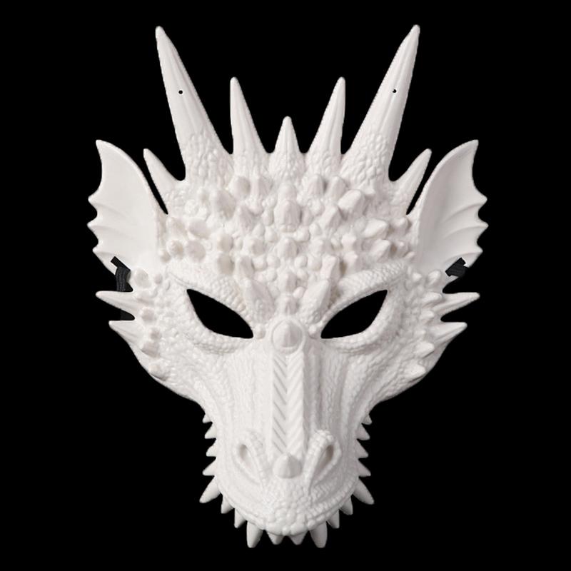 

Хэллоуин Внешняя торговля Ужас Танец Маска Дракона Будет На Видео Представлении Карнавальная Вечеринка 3D Стереоскопическая Маска