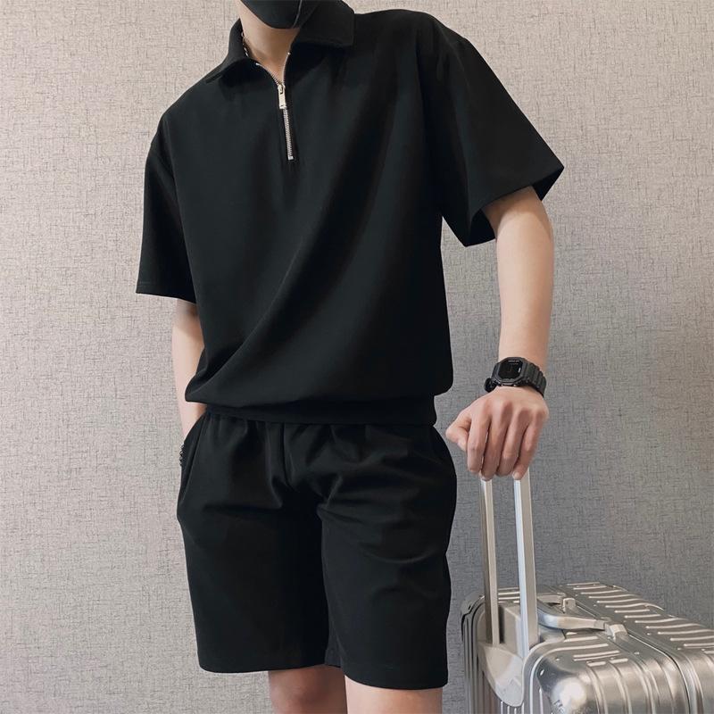 2024 Herren Trendiges Kurzarm-Poloshirt: Sommerliche Freizeit-Sportbekleidung