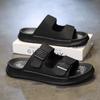 Men's Casual New Breathable Summer Fashion Slippers Anti Slip Anti Odor Soft Bottom Wear-resistant Beach Teenagers Sports Sandal