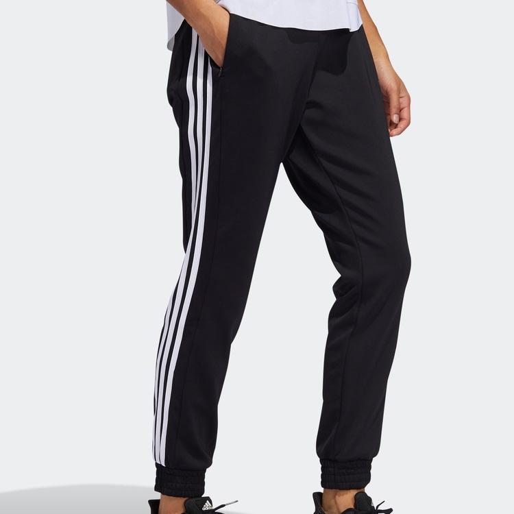 Adidas Performance 3-Stripes Logo Training Joggers Women Black FT0643