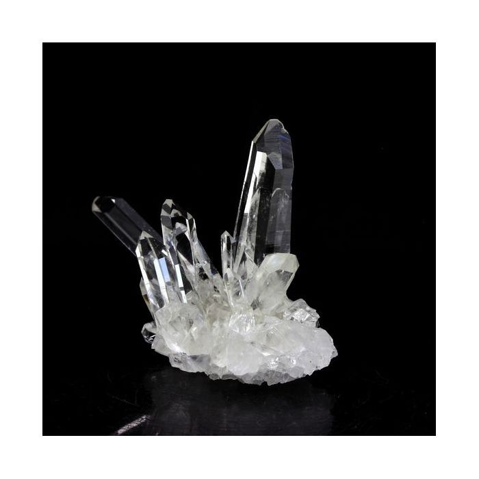 Quartz - La Gardette - 61.5 ct - Certificat d'authenticité - 45x31x27 mm - Gris