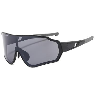 Ochelari de călărie integrati cu cadru mare Ochelari de alergare personalizați pentru sport în aer liber, rezistenți la vânt