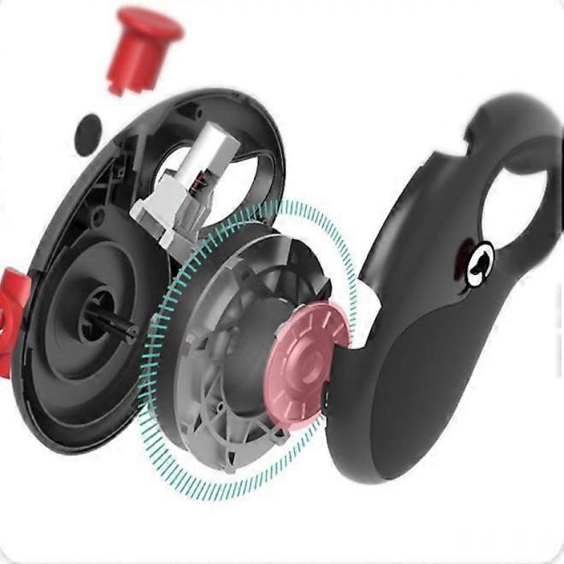 Retractable Pet Dog Automatic Roulette Leash 5M Reflective Traction Rope Walking Leash Lead(Black)