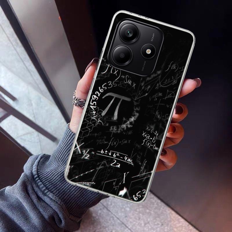 

Physics Chemical Mathematics Phone Case For Xiaomi Redmi Note 15 14 14S 13 12S 12 Pro Plus 11S 11 10S 10 4G Cover 11E 11T 5G Pri Redmi Note 15 Pro 4G