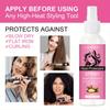 Argan Oil Heat Protection Spray - Provides Lasting Hydration for Hair, Minimizes Breakage and Split Ends, Controls Frizz, and Boosts Shine