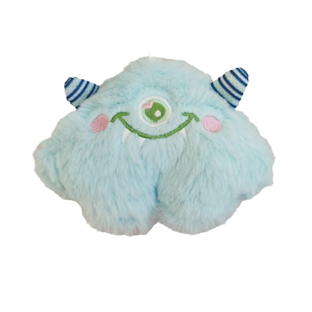 Adorable Monster Plush Keychain Cute Big-eyed Coin Purse Doll Bag Charm Wholesale