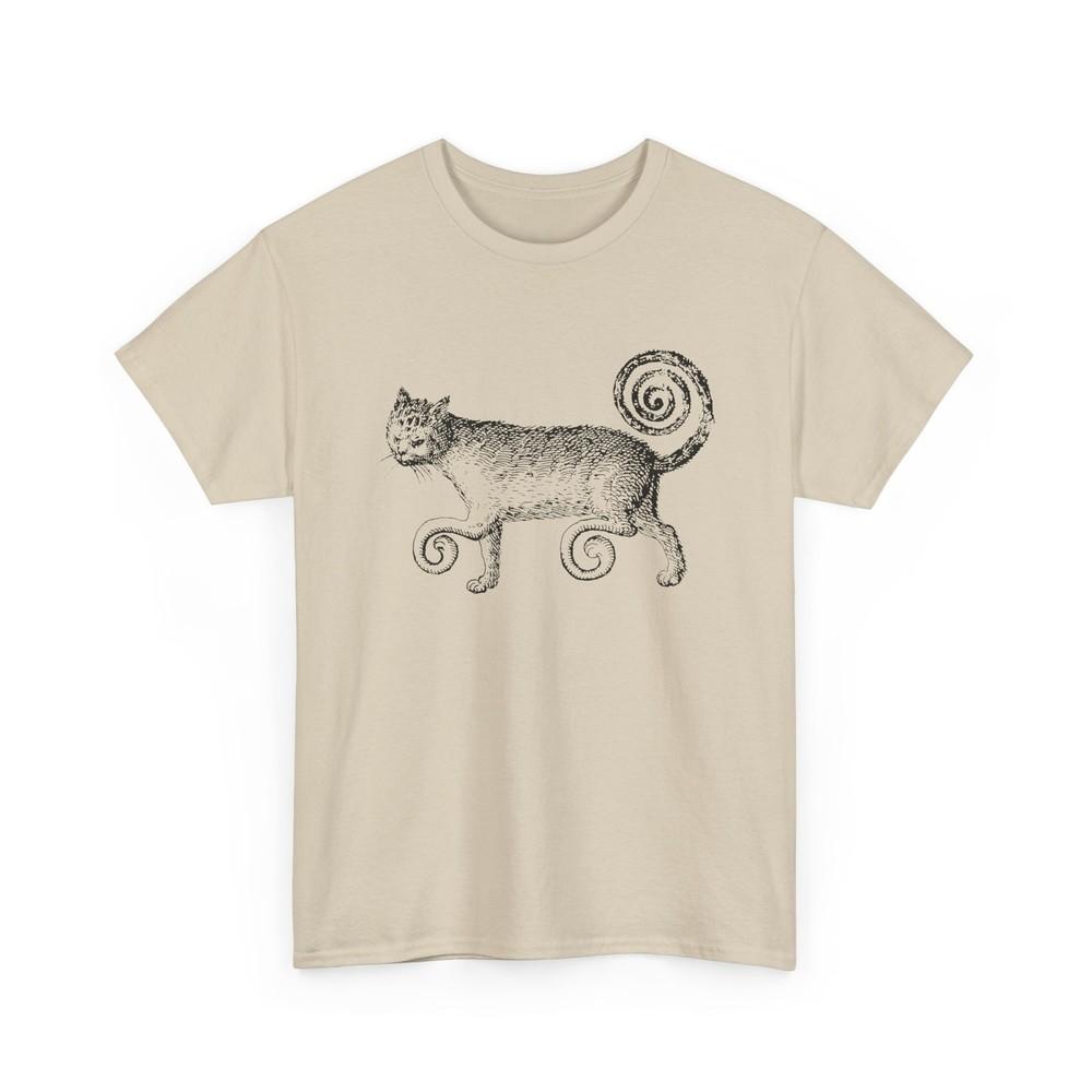 

1609 johann georg schenck felis cat illustration tshirt 2XL