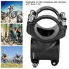 LUNJE 31.8x35mm Bike Handlebar Short Stem Riser Aluminum Alloy   Hollow Stem