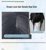 Long Black Straight Lolita JK Double Ponytail Wig for Women