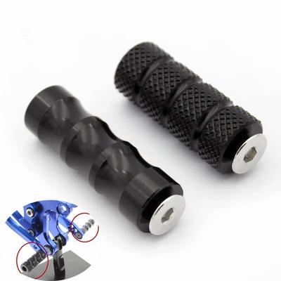 High-Strength M6 Motorcycle Footrest Rearset Aluminum Alloy CNC Gear Shift Peg Motorcycle Accessories for Yamaha//Kawasaki