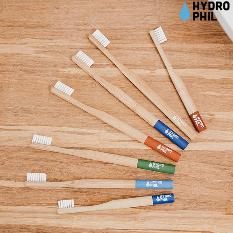 Hydrophil Bamboo Toothbrush Medium Green 1 pc