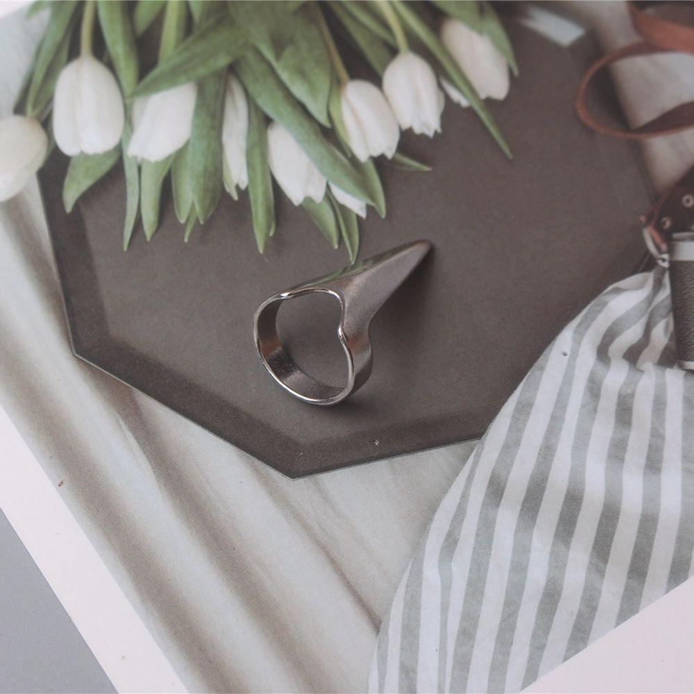 Cosplay Jewelry Gift Zinc Zinc Alloy Korean Style Ring Halloween Talon Nail Female Rings Claw Spike Rings