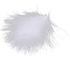 Feather Headdress Hair Clip - Cute Fairy Fur Hanfu Accessory for Girls
