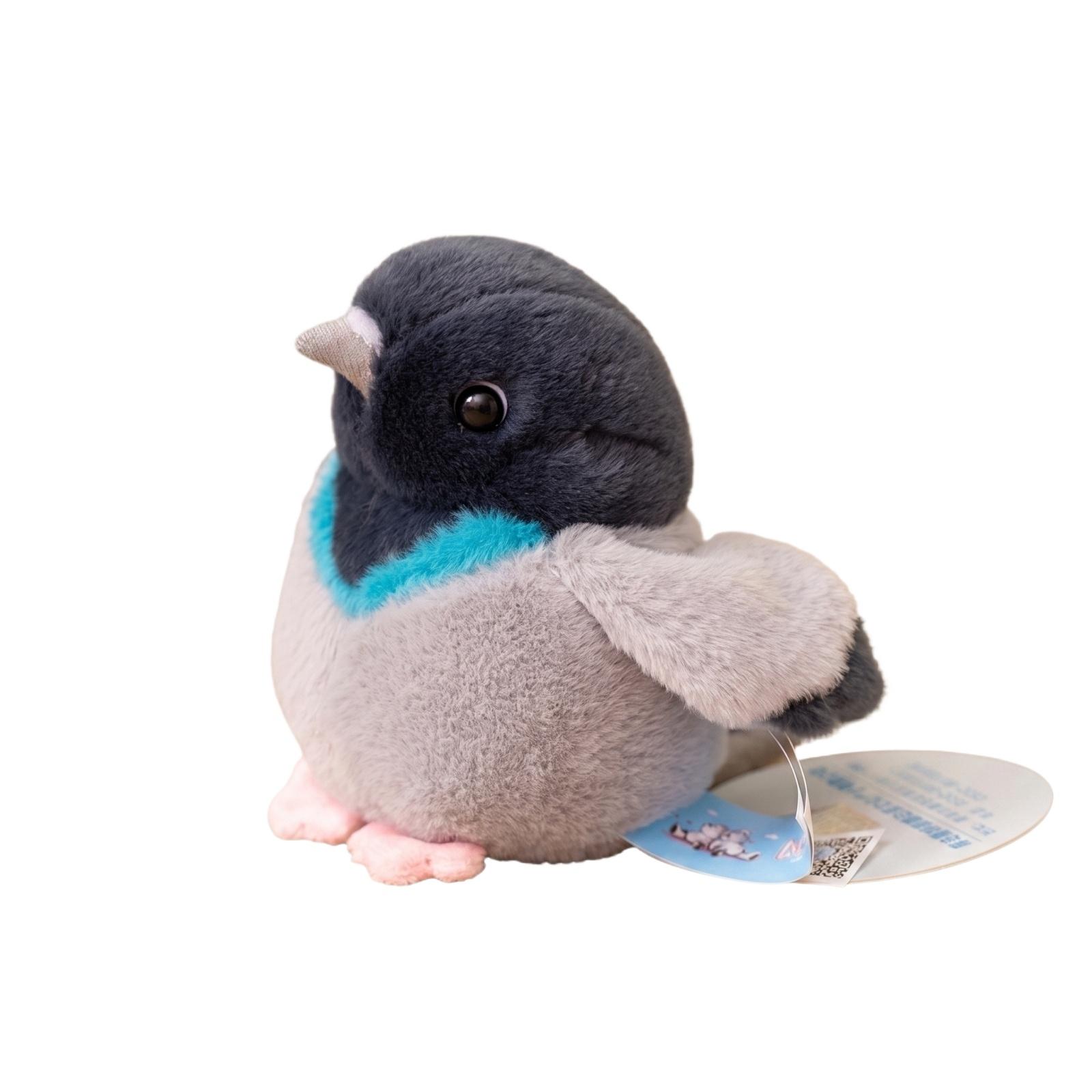

Realistic Bird Plush Toy with Sound Simulation Soft Stuffed Animal for Home Decoration and Educational Use Suitable for All Ages One Size