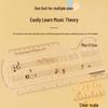 Music Theory Chart: Staff Notation & Reading Tool