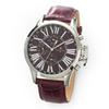 Authentic Salvatore Marra Model Water Resistant for Daily Date and Day Leather Watch, SM23101-SSPL, Use, Display, Strap.