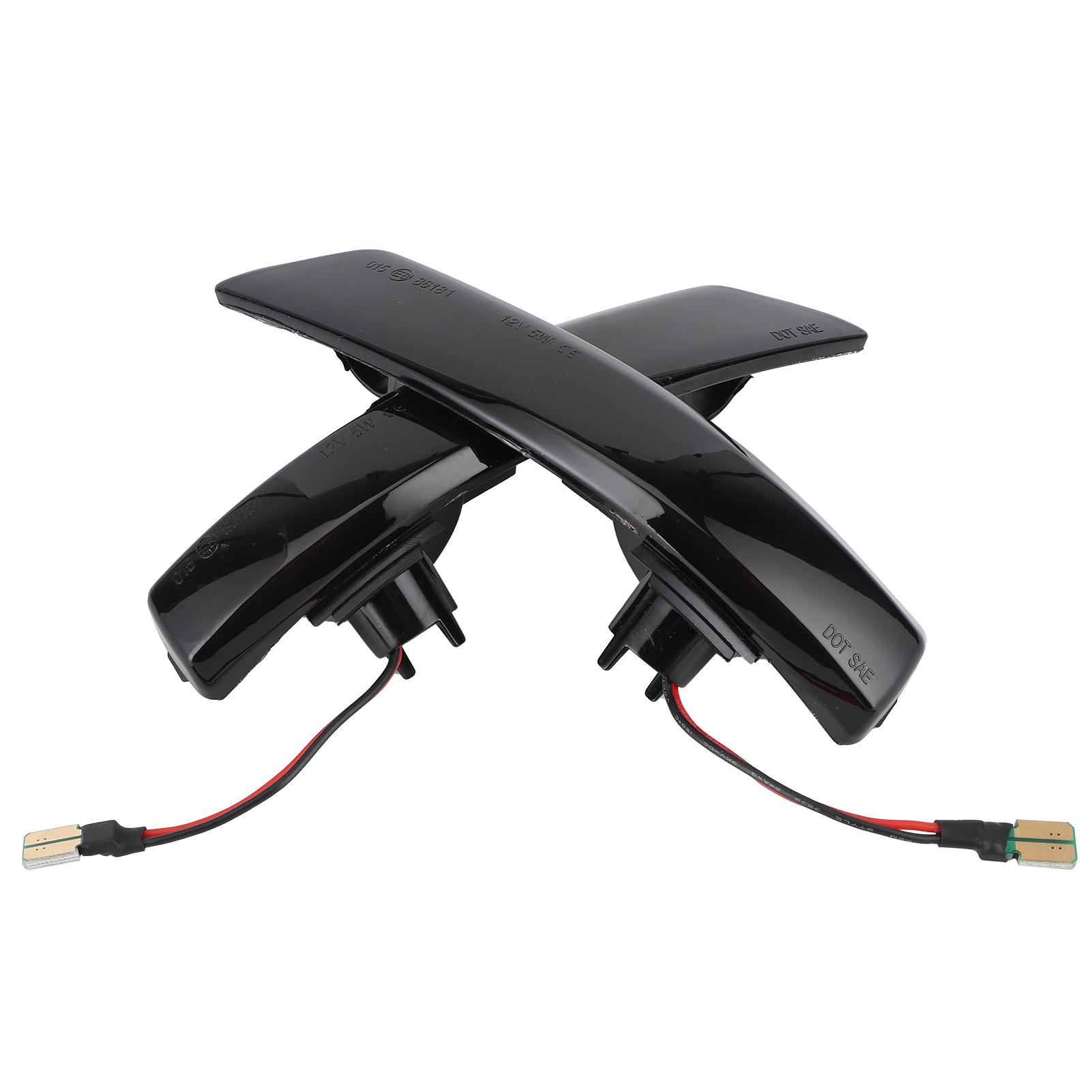 

Пара зеркал заднего вида, динамический светодиодный поворотник, мигающий свет, подходит для Ford Focus MK 2 3