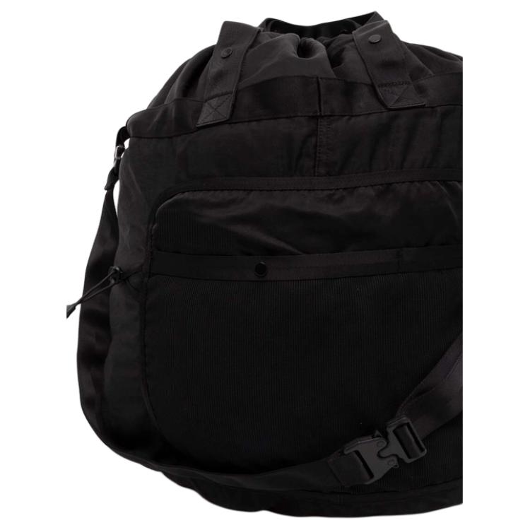 New C.P.Company Polyamide Nylon Messenger Bag, Shoulder Bag, Crossbody Bag Regular Men's Black 16CMAC050A005269G999