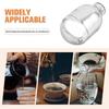 Universal Vacuum Insulated Glass Lined Thermal Kettle for Hot Cold Beverages Home Office Use Small Diameter Clear Water Bottle