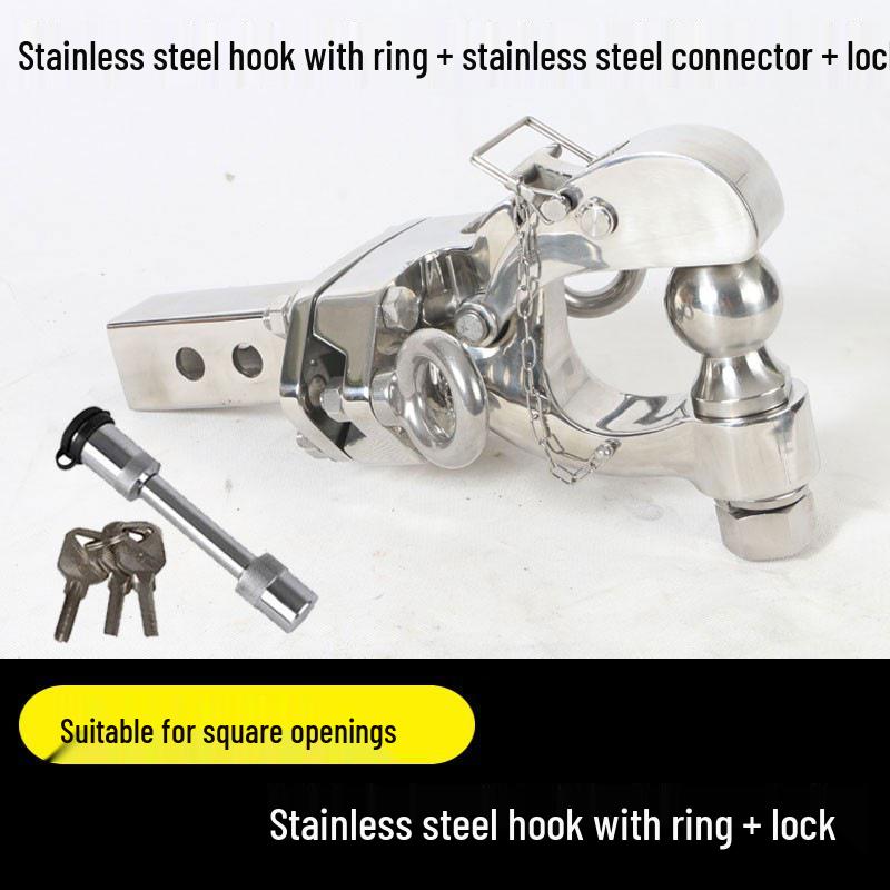 Compatible with Ford Bronco RV Tow Hooks, Square-Mouth Tiger-Head Tow Hooks, and Trailer Hitches.
