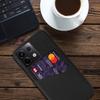 For Xiaomi Redmi Note 13 Pro 5G/Poco X6 5G Case Cloth+PU Leather+PC Phone Protective Cover with Card Slot