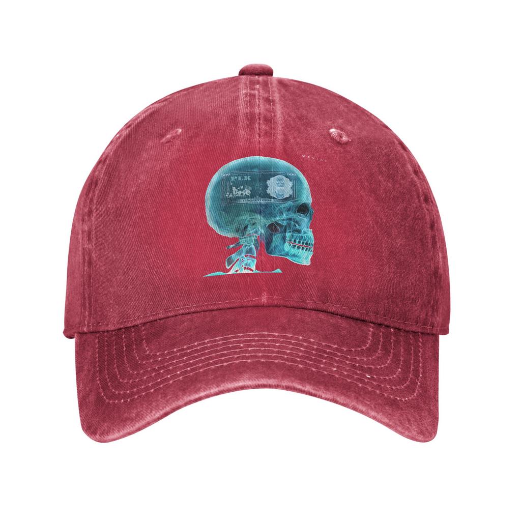Summer Rapper Plk Mental Baseball Cap Sun Sun-Proof Print Washed Trucker Hat Couple Women Stylish Outdoor Sports Baseball Caps