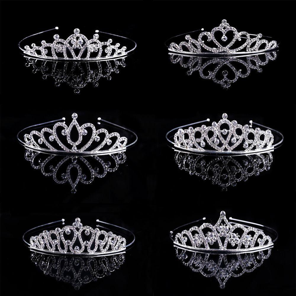 Heart Stunning Bridal Wedding Jewelry Tiaras Crowns Headbands Crystal Rhinestone Crown Headband