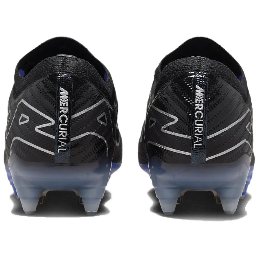 Nike Zoom Mercurial Vapor 15 Elite SG Pro AC Shadow Pack Unisex Sneakers Black Hyper-Royal Chrome DJ5168-040