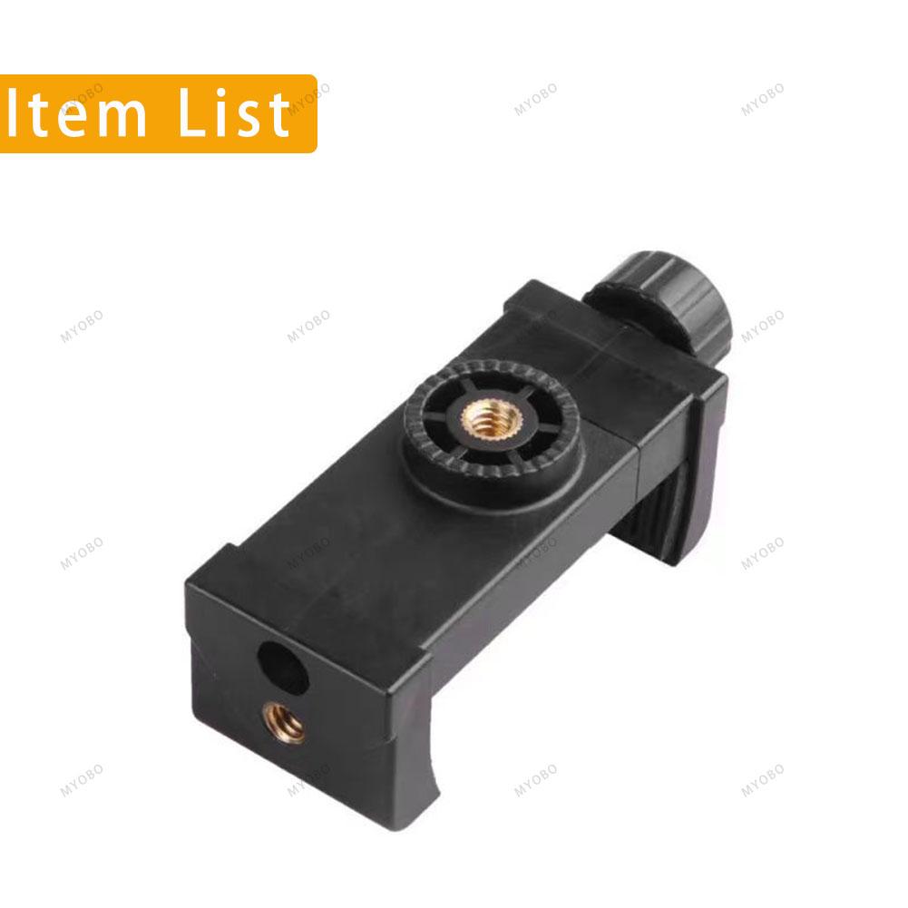 Universal 360 Degree Mobile Phone Clip Bracket for 1/4 Screw Cellphone Holder Tripod Mount Desk Tripod Adapter For Iphone Stand