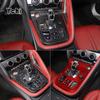 Real Carbon Fibre For For Jaguar F-TYPE 2013-2026 Car Central Control Shift Panel Cover Sticker Car Interior Accessories