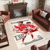Arsenal Personalized Name Area Rug Perfect for Game Room Balcony Playrooms Entryway Antislip Carpet Anime Office Decor Birthday/Christmas Gift