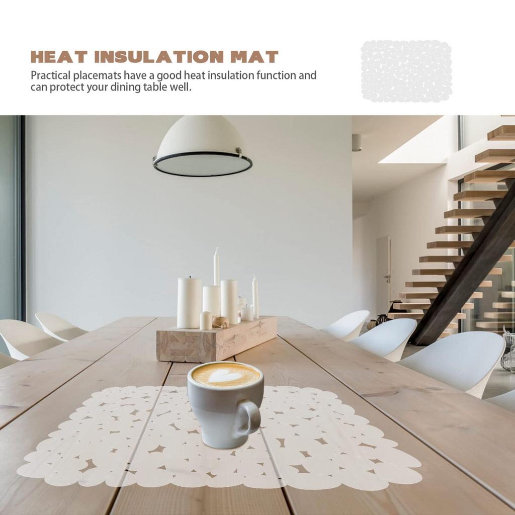 NUOLUX Sink Silicone Clear Insulation Protective Drying Protective Sink Drain Heat Kitchen Stain Protective Meal Food Heat Resistant Up To Mat, Mat,