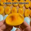Käsekuchen Brot Squishy Stressabbau Spielzeug - Langsam aufsteigendes weiches Quetsch Sensorisches Fidget Spielzeug für Angst ADHS Autismus Erwachsene
