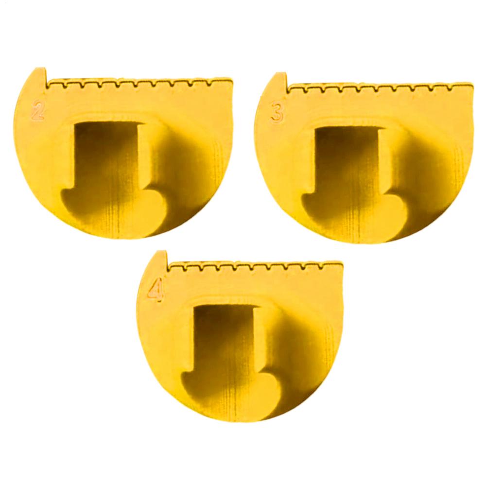 3Pcs Easy Sewing Guide for Beginners Seniors Plastic Hand Sewing Tool with 4mm 3mm 2mm Spacing for DIY Crafting Thumb Guide