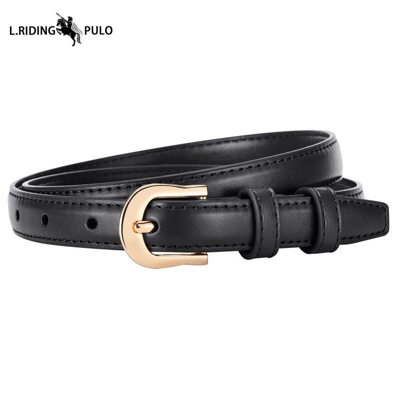 

Ремень Женский Пряжка-гвоздик Модная Декорация Универсальный Тонкий Ремень Нишевый Пояс для Талии с Юбкой Повседневные Брюки Ремень Женский 100cm