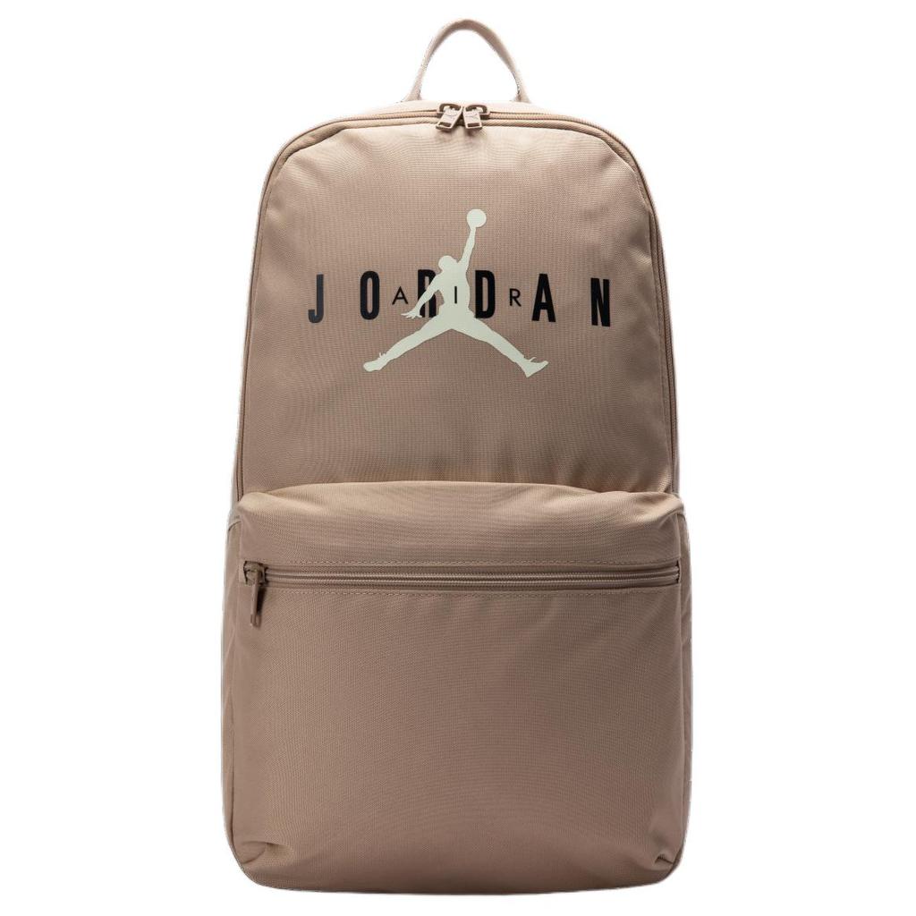 New Jordan Polyester Backpack Unisex Milk Tea Beige JD2413006AD-004