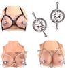New Nipple Clamp Metal Sex Toy Tease Girlfriend Bondage Tool Stimulate Pleasure Stainless Steel Breast Clip BDSM Adult Game
