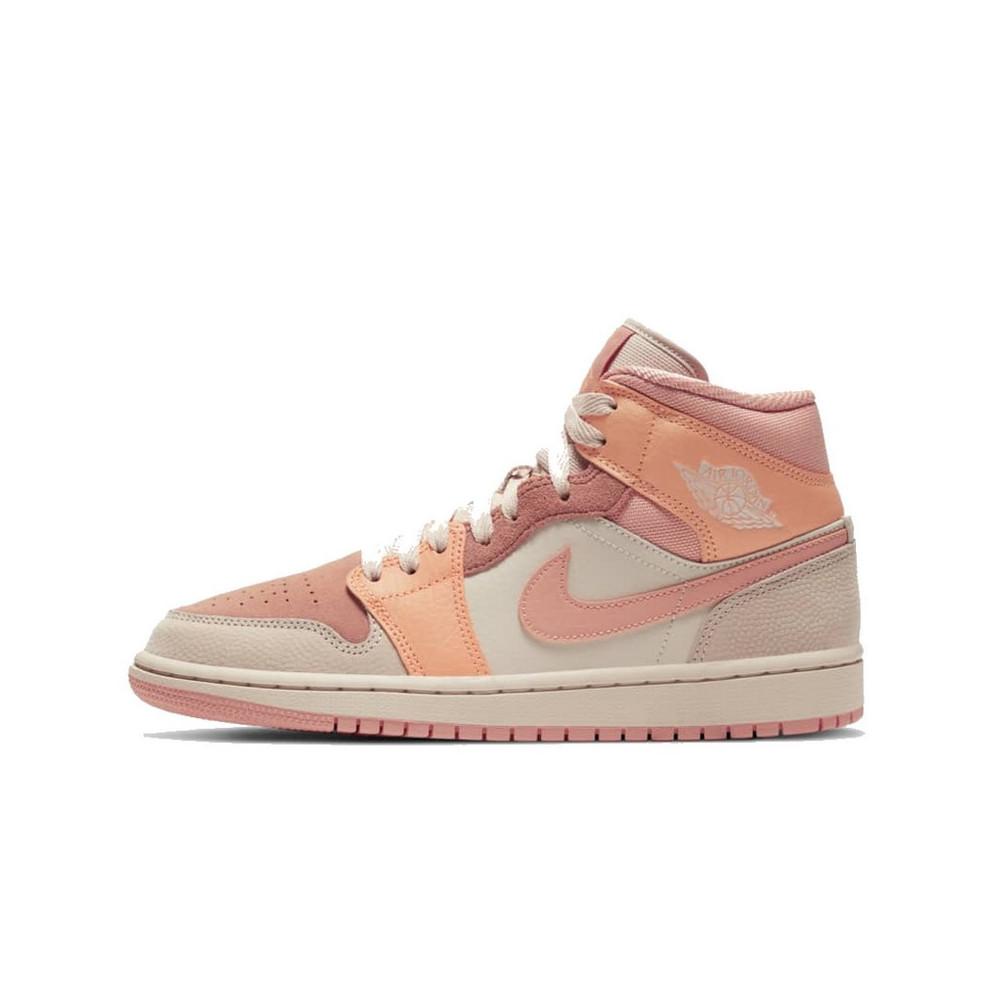 Air Jordan 1 Mid Apricot Orange