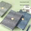 Custom Logo Leather Journal Set: Laptop Gift Box with Three-Fold Thickened Notebook for Creative Business.