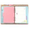 Rainbow Patterned Index Pages For Binders Easy To Rearrange Sections Ideal For Classifying Important Paper