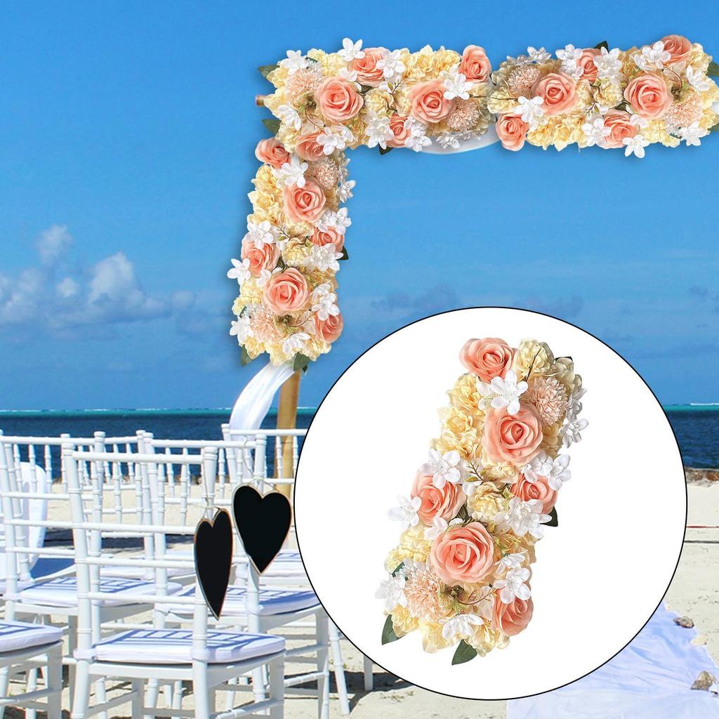 Wedding Flower Wall Panels Elegant Floral Decor for Aisle