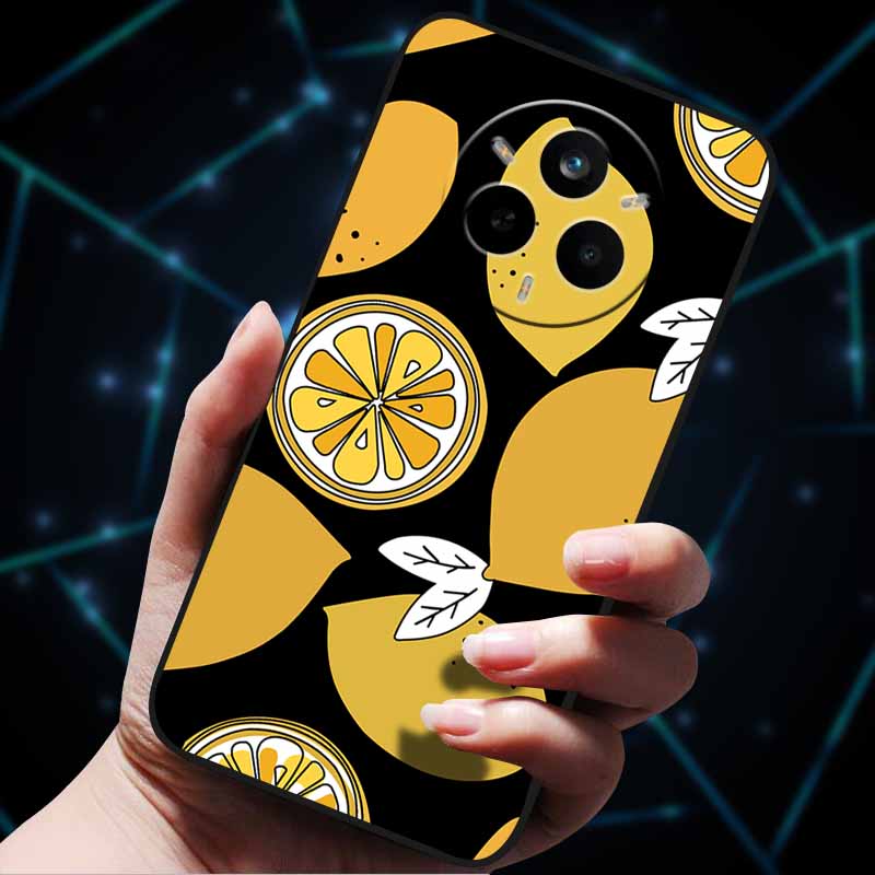 For Realme 14 Pro 5G Case 14Pro+ Soft Silicone Bumper 3D Flowers Emboss Phone Cases for Realme 14 Pro+ Plus Back Covers Shells