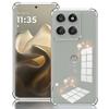 Armored case for Motorola Edge 60 Pro, Dropproof - transparent