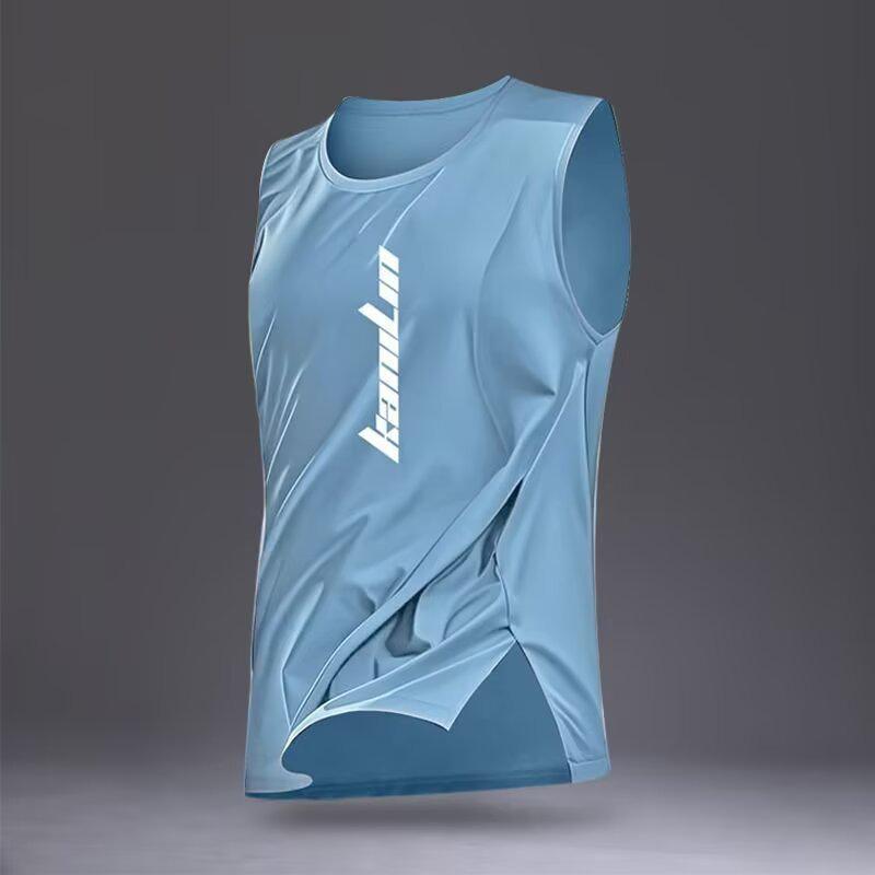 

Men s Quick-Dry Sleeveless Sports Vest for Running, Fitness, and Basketball Training 3XL
