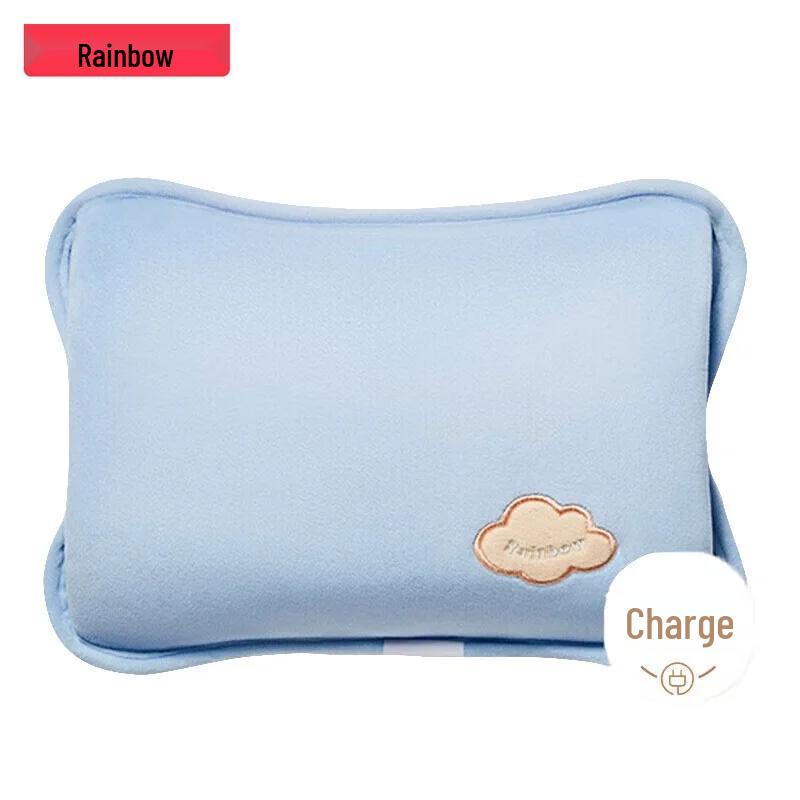 Elektryczny tęczowy aksamitny termofor do rąk