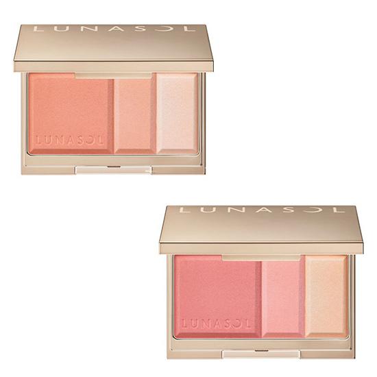 

LUNASOL Color Soft Cheeks - All 2 types Beige Red