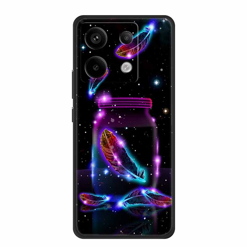 Do etui Xiaomi Redmi Note 13 Pro 5G Luksusowe Miękkie Silikonowe TPU Tylna Osłona Etui na Telefon Redmi Note13 Pro Plus 5G Odporne na Wstrząsy Fundas
